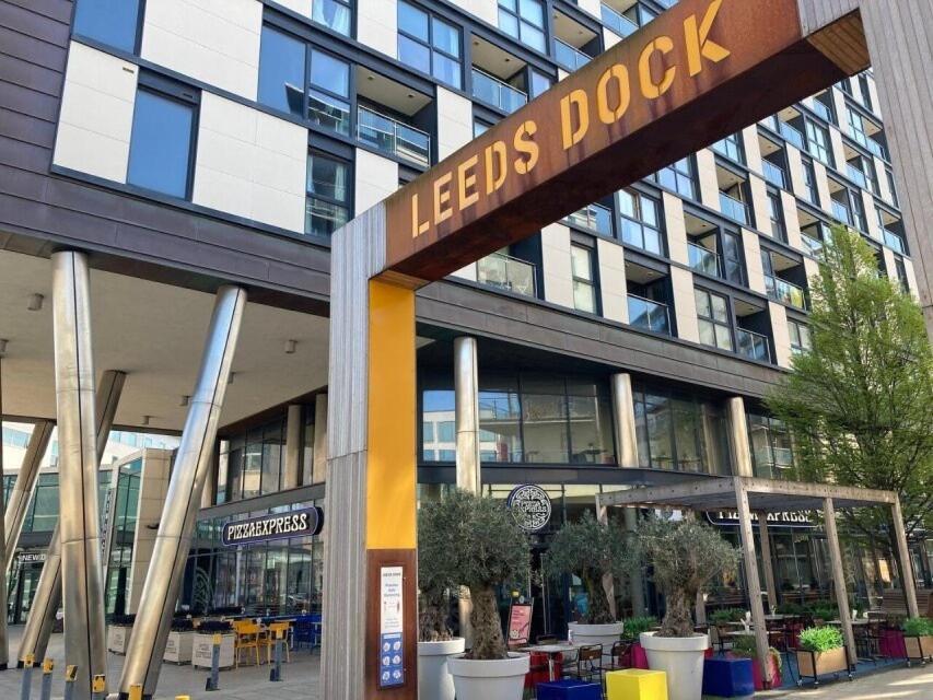 Central Leeds Dock Apt, Free Secure Parking! 2 Bed Exterior photo